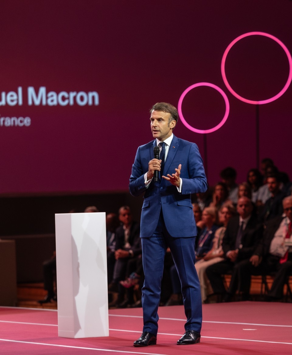 Emmanuel Macron - Agence événementielle Paris