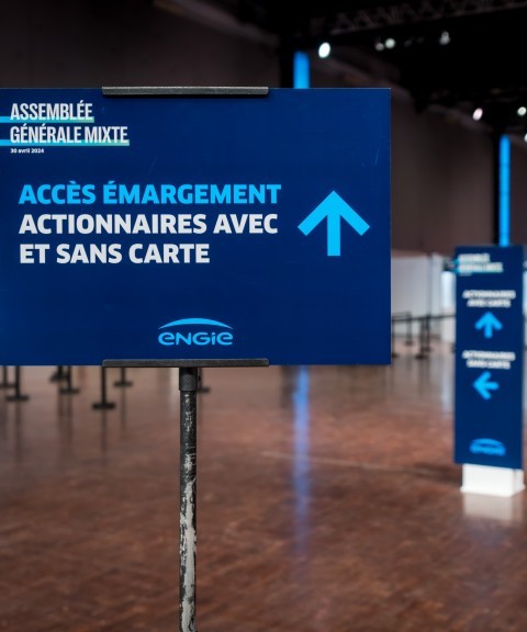 Assemblée générale ENGIE - Un événement financier organisée par l'agence événementielle Creative Spirit