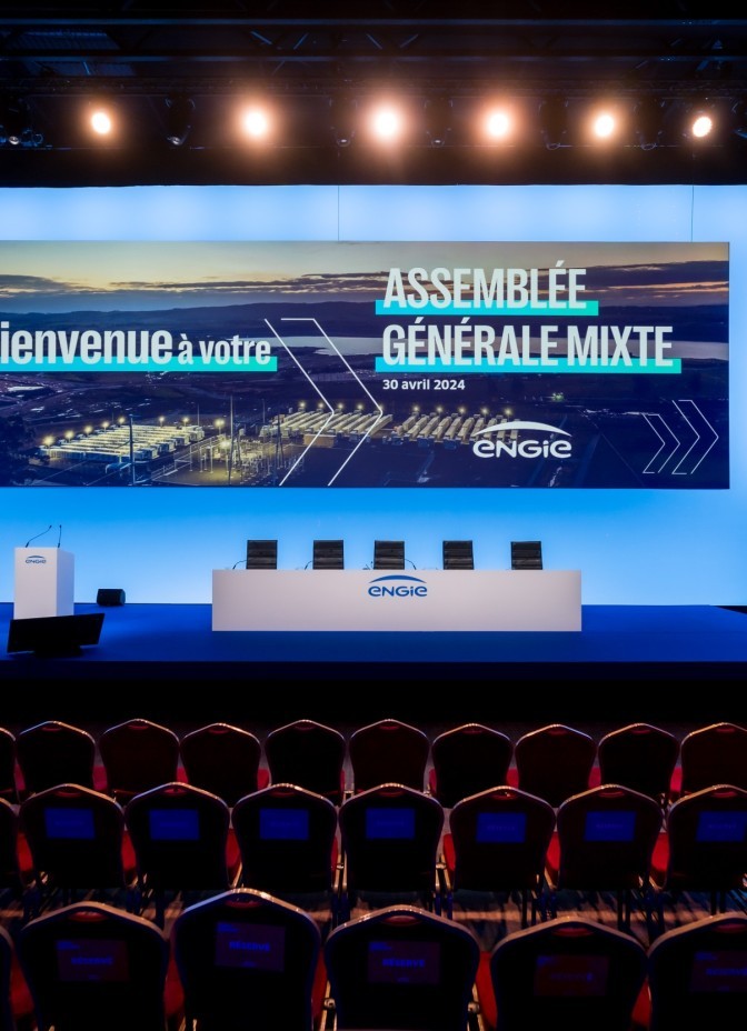 Assemblée générale ENGIE - Salle de conférence